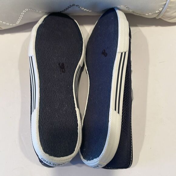 Lands' End Lace Up canvass Sneakers Women's Size 9 - Picture 5 of 7